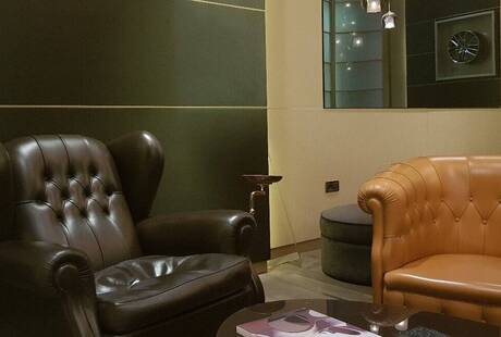 Cigar Lounge In Excelsior Hotel Gallia