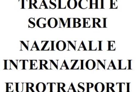 Traslochi e Sgomberi Eurotrasporti