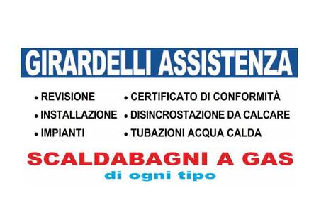 Assistenza Riparazione Vendita Scaldabagni e Boiler - Girardelli